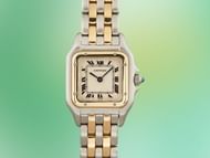 The Panthere de Cartier 18k Yellow Gold (Image via Bob’s watches)